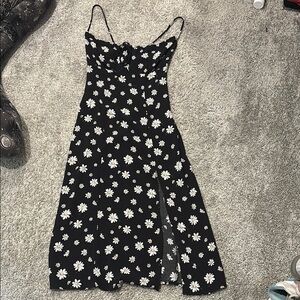 Forever 21 Black and White Polka Dot Sundress